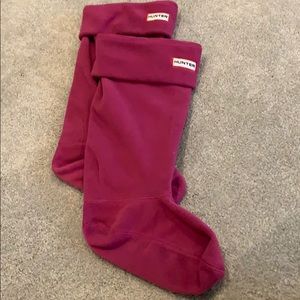 Tall Hunter boot socks.